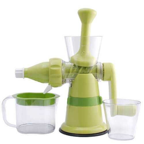 Chef's Star Manual Hand Crank Single Auger Juicer