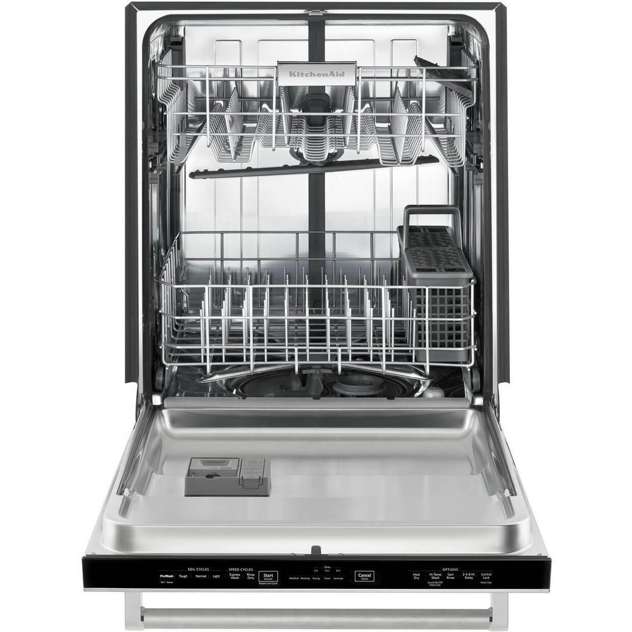 Kitchen Aid KDTE104ESS KDTE104ESS 46dB Stainless Dishwasher with Hidden Controls & Stainless Tub